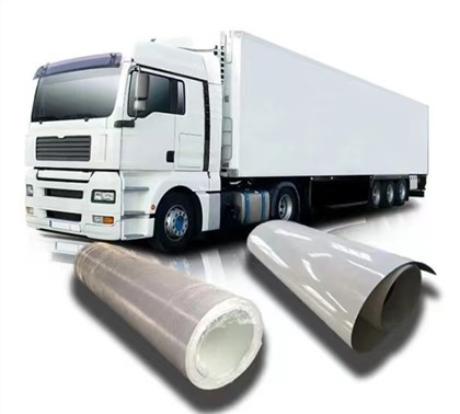 Gelcoat glasfiberpanel til trailer