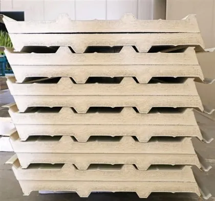 Højkvalitets glasfiber EPS sandwichpanel til tag og væg