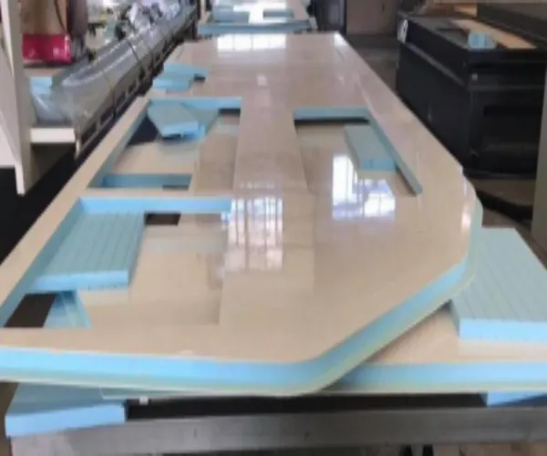 Smooth Fiberglass Sandwich Composite Panel For Caravan
